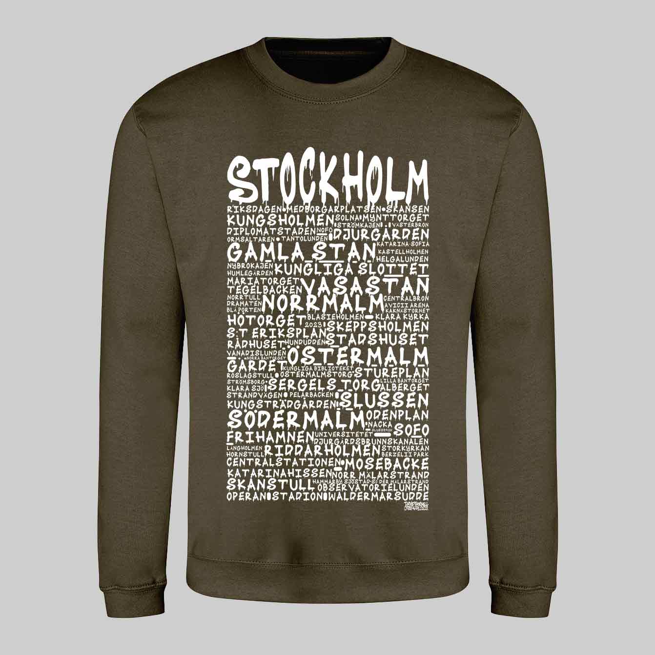 Stockholm Graffiti Sweatshirt