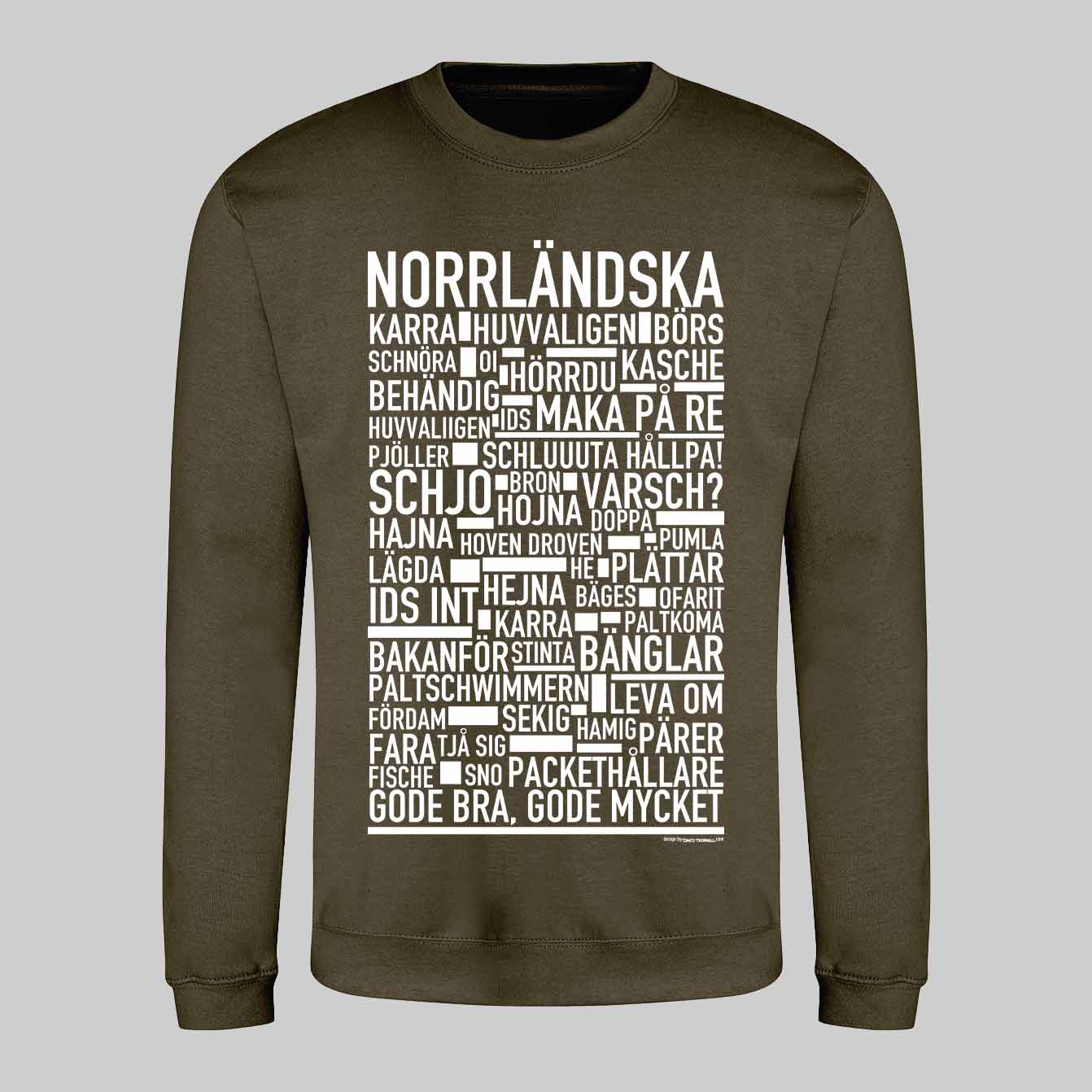 Norrländska Dialekt Sweatshirt