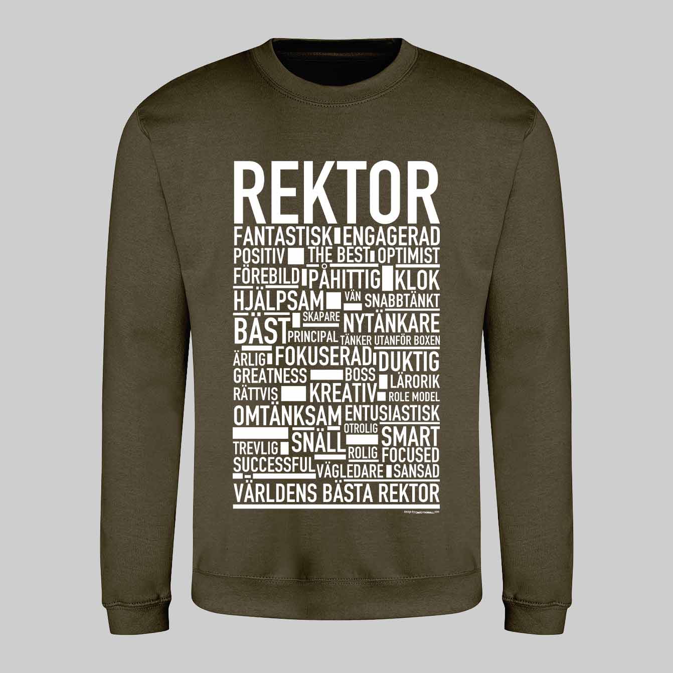 Rektor Text Sweatshirt