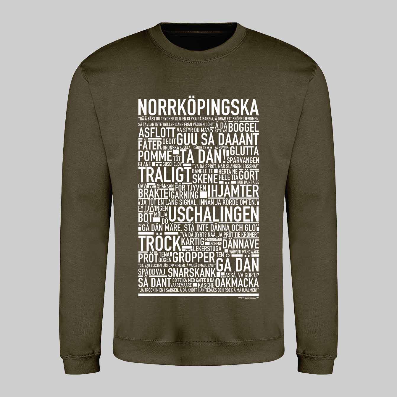 Norrköpingska Dialekt Sweatshirt