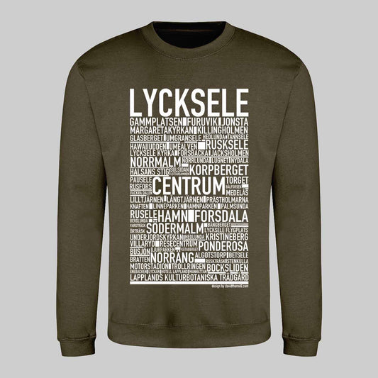 Lycksele Text Sweatshirt