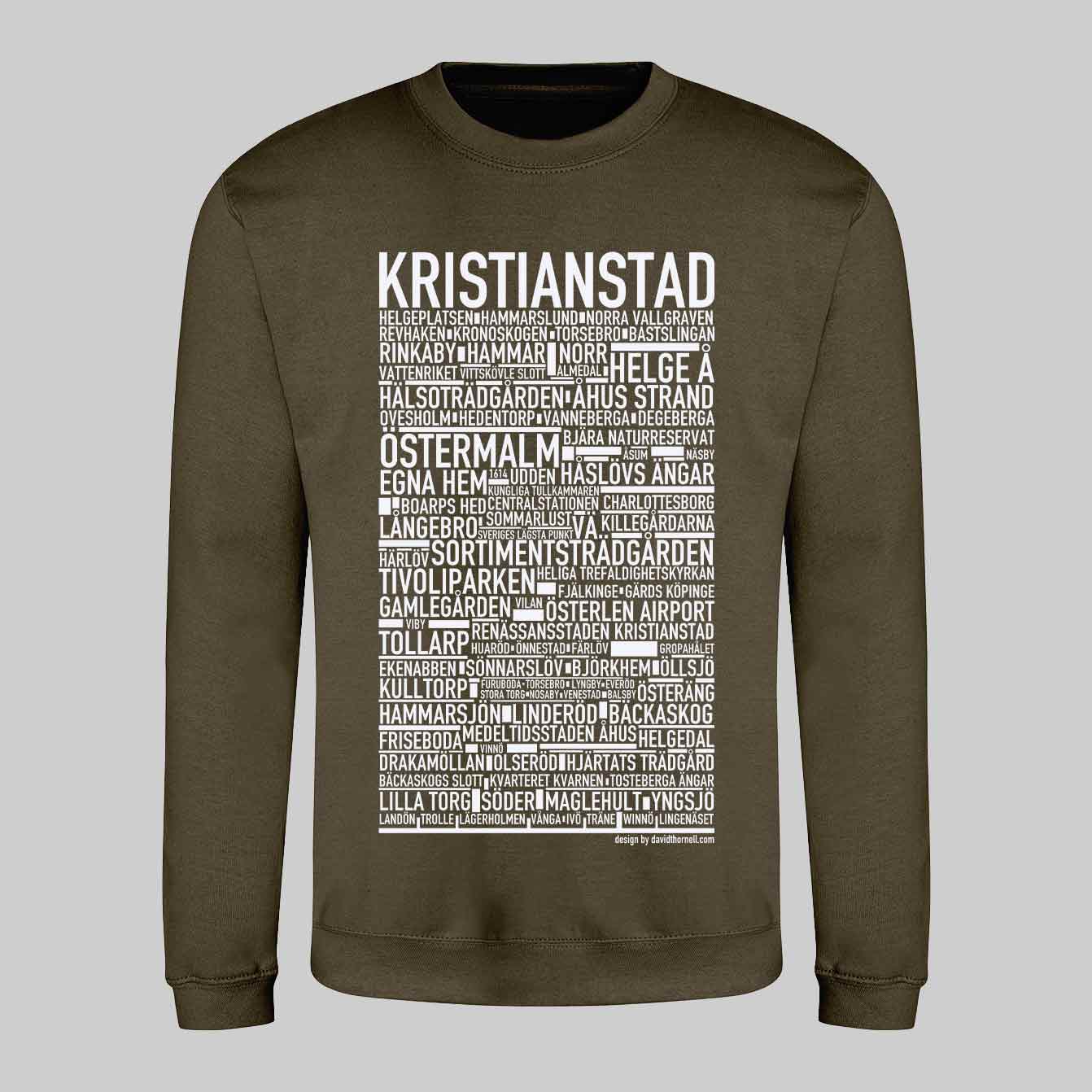 Kristianstad Text Sweatshirt