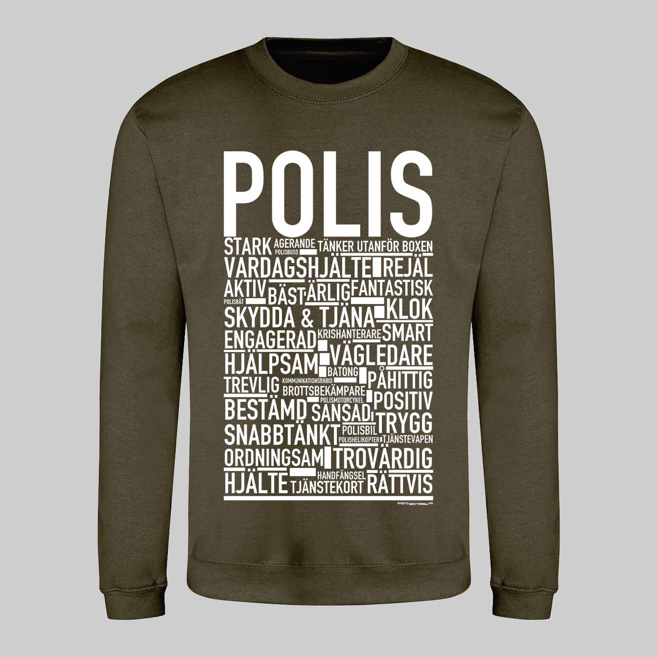 Polis Text Sweatshirt