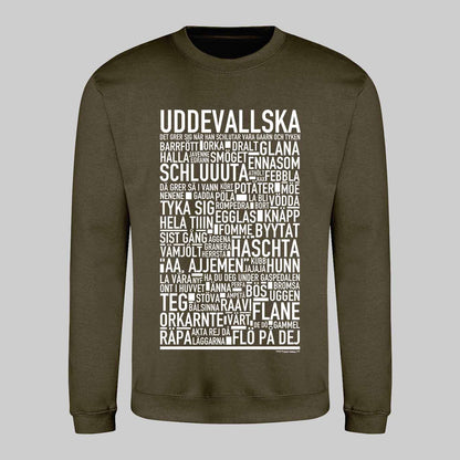 Uddevallska Dialekt Text Sweatshirt