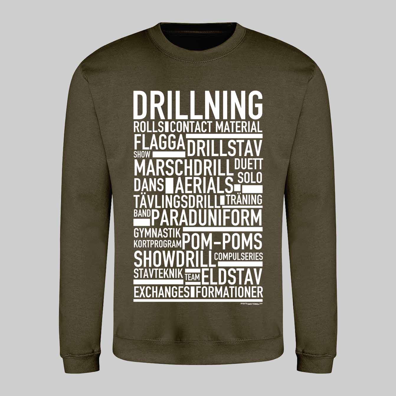 Drillning Text Sweatshirt