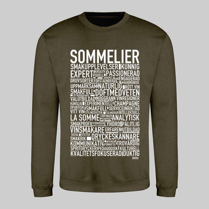 Sommelier Text Sweatshirt