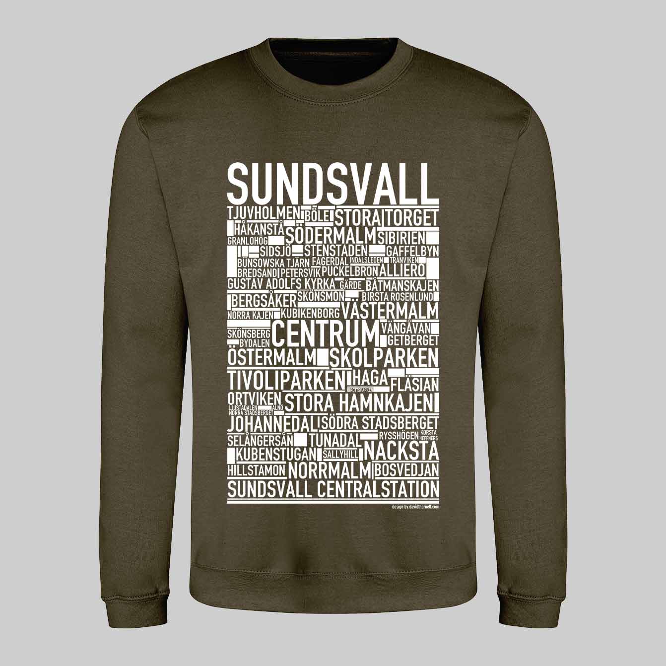 Sundsvall Text Sweatshirt