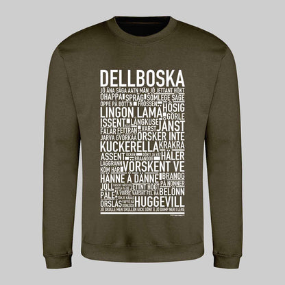 Dellboska Dialekt Text Sweatshirt