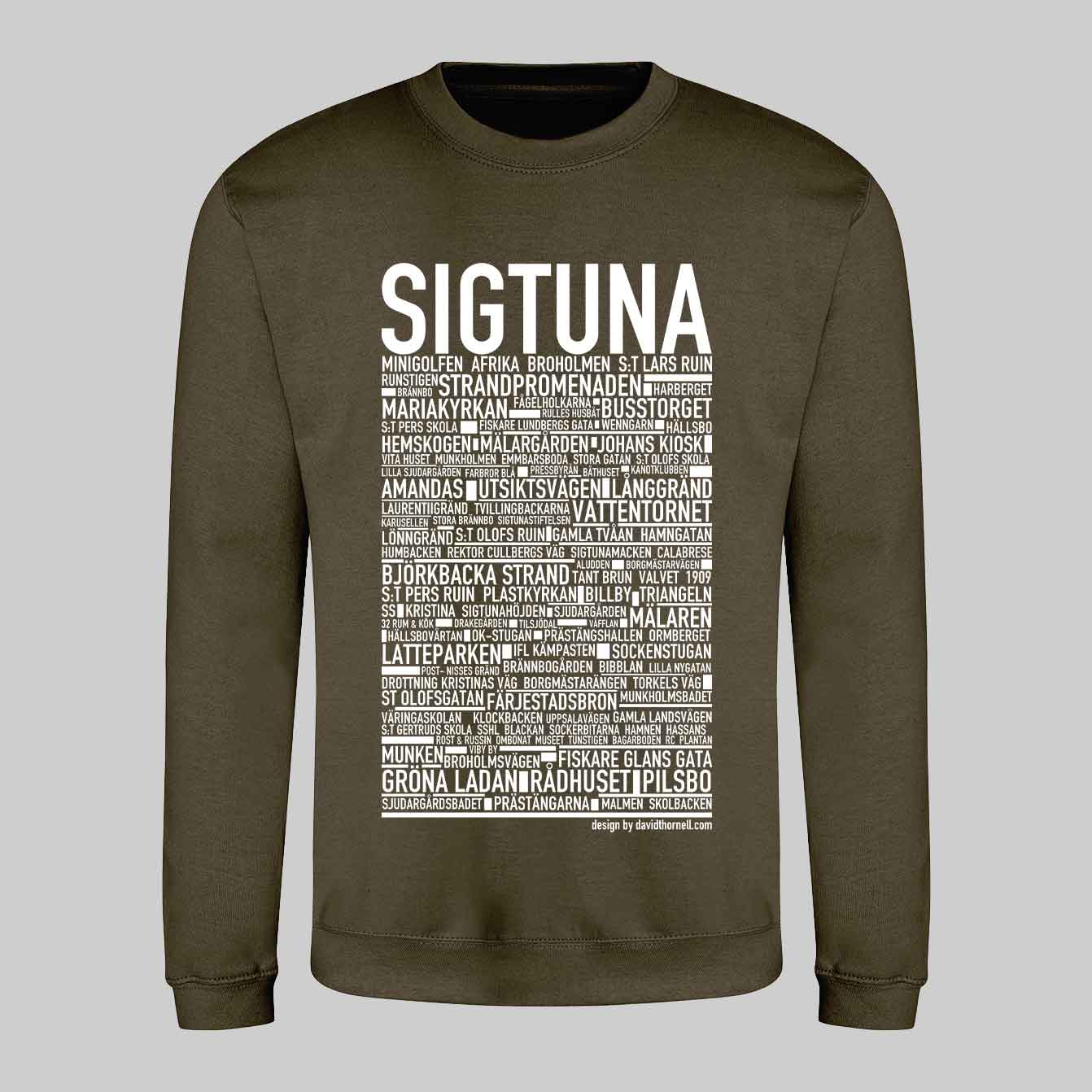 Sigtuna Text Sweatshirt