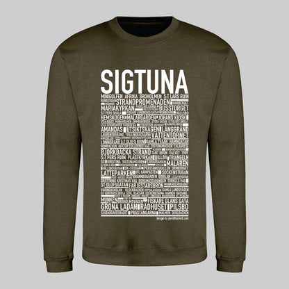 Sigtuna Text Sweatshirt