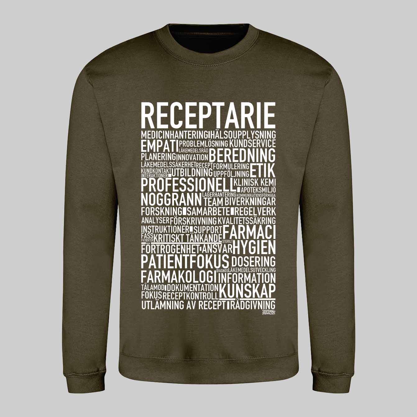 Receptarie Text Sweatshirt