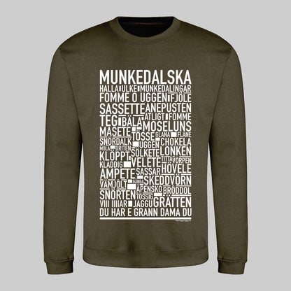 Munkedalska Dialekt Text Sweatshirt