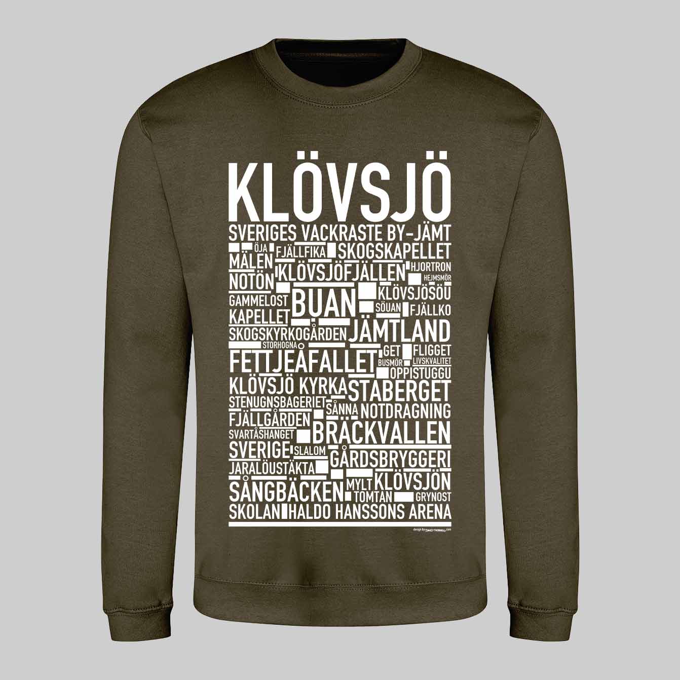 Klövsjö Text Sweatshirt