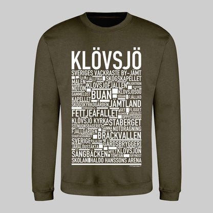 Klövsjö Text Sweatshirt