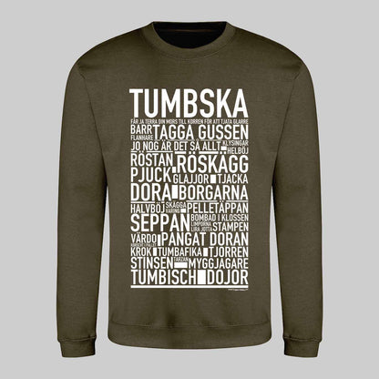Tumbska Dialekt Text Sweatshirt