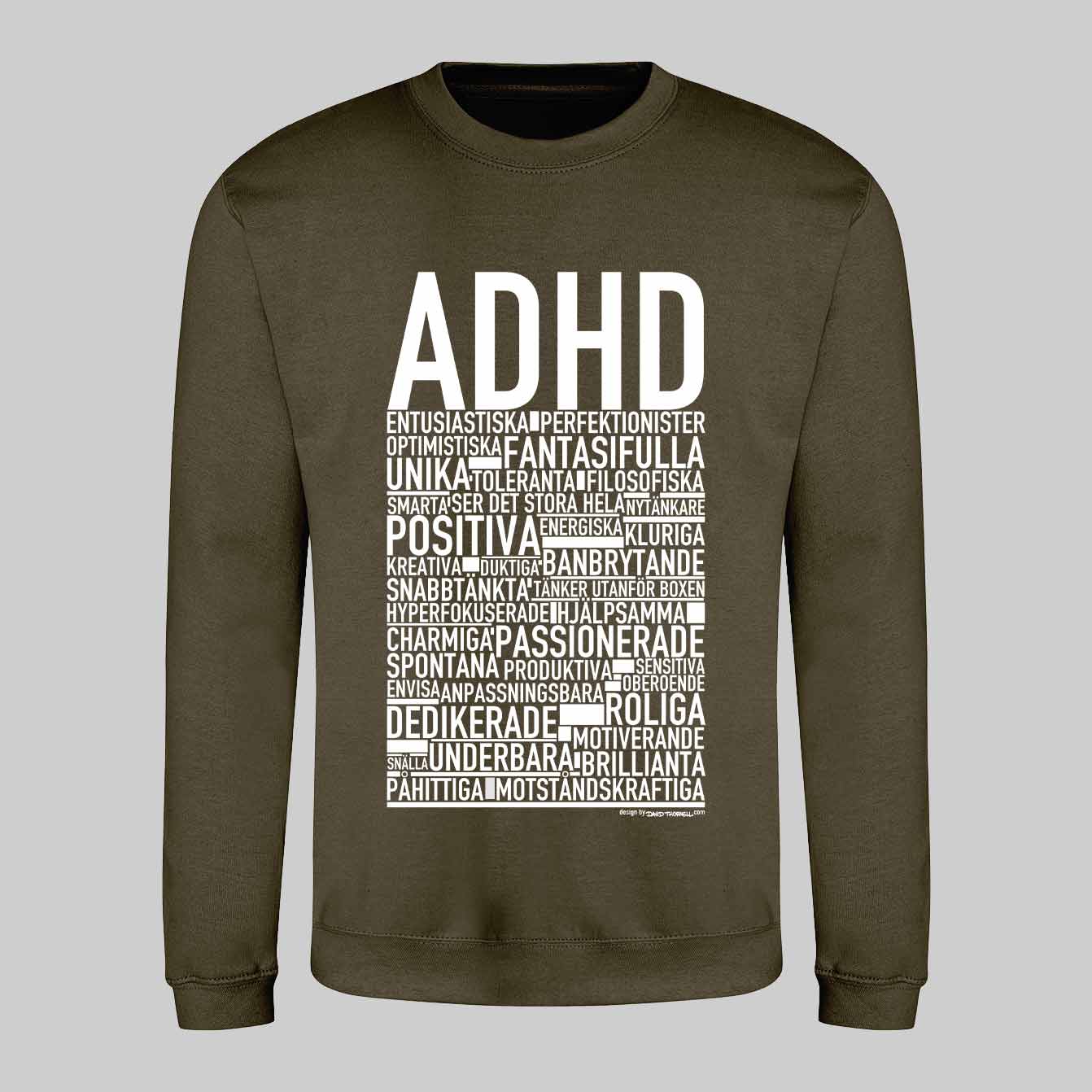 ADHD Text Sweatshirt