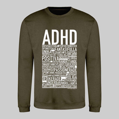 ADHD Text Sweatshirt