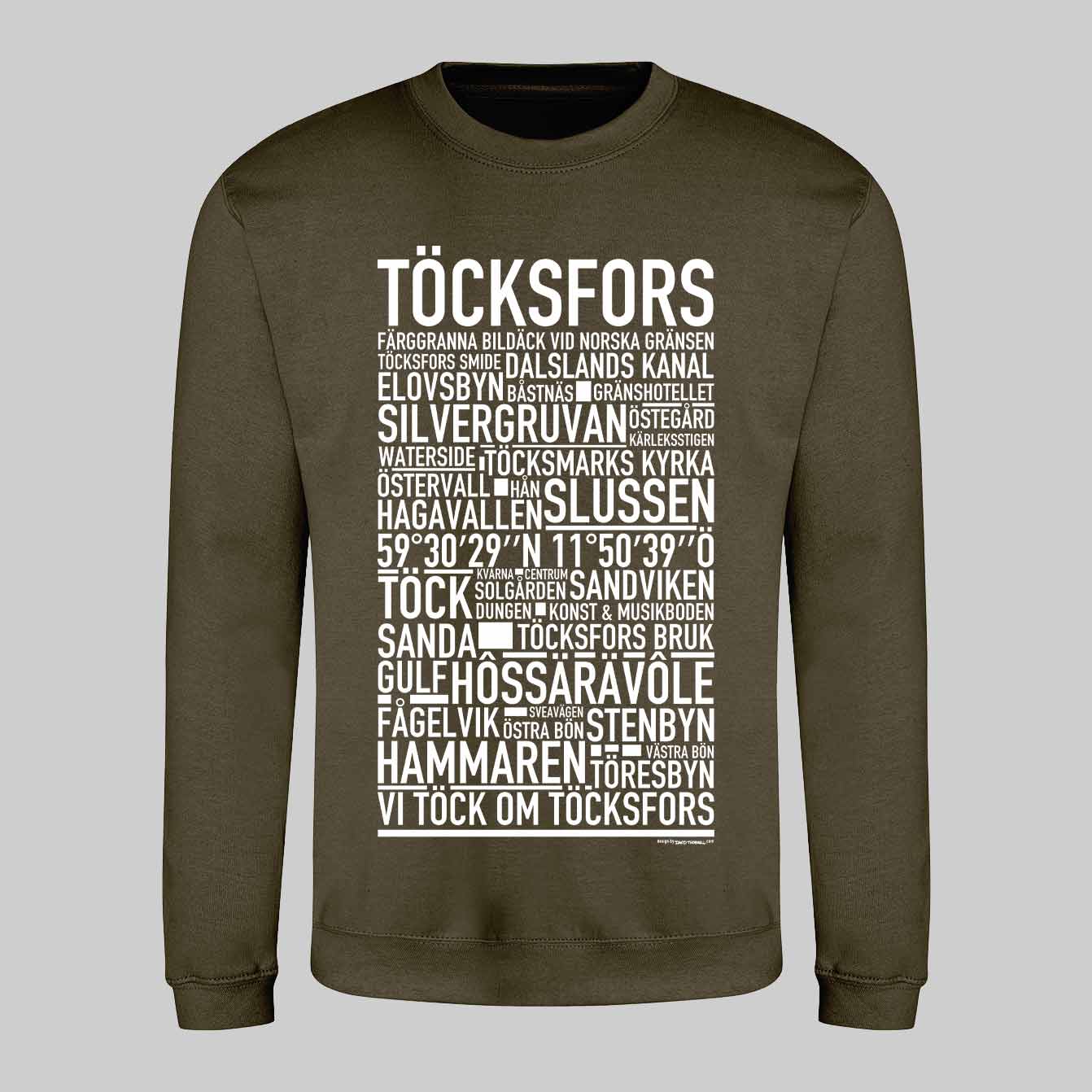Töcksfors Text Sweatshirt