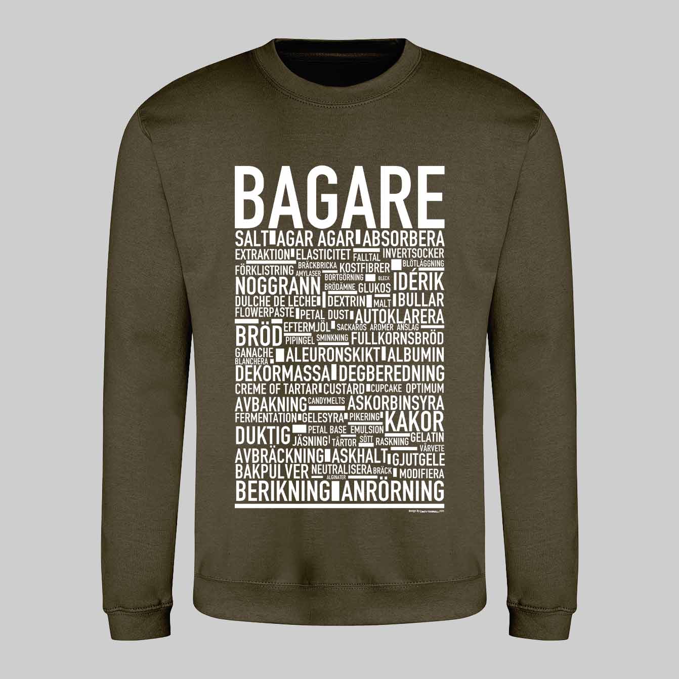 Bagare Text Sweatshirt
