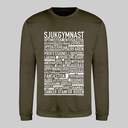 Sjukgymnast Text Sweatshirt