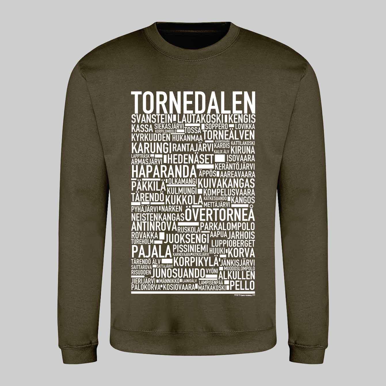 Tornedalen Text Sweatshirt