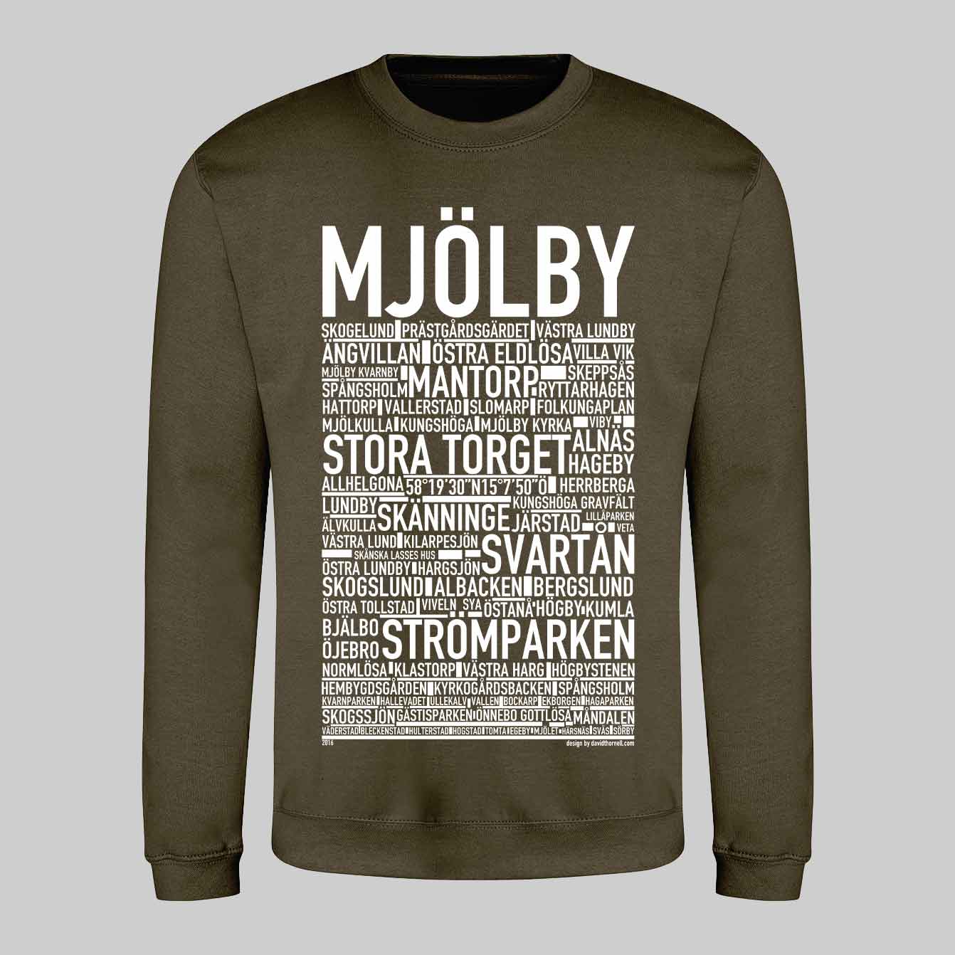 Mjölby Text Sweatshirt