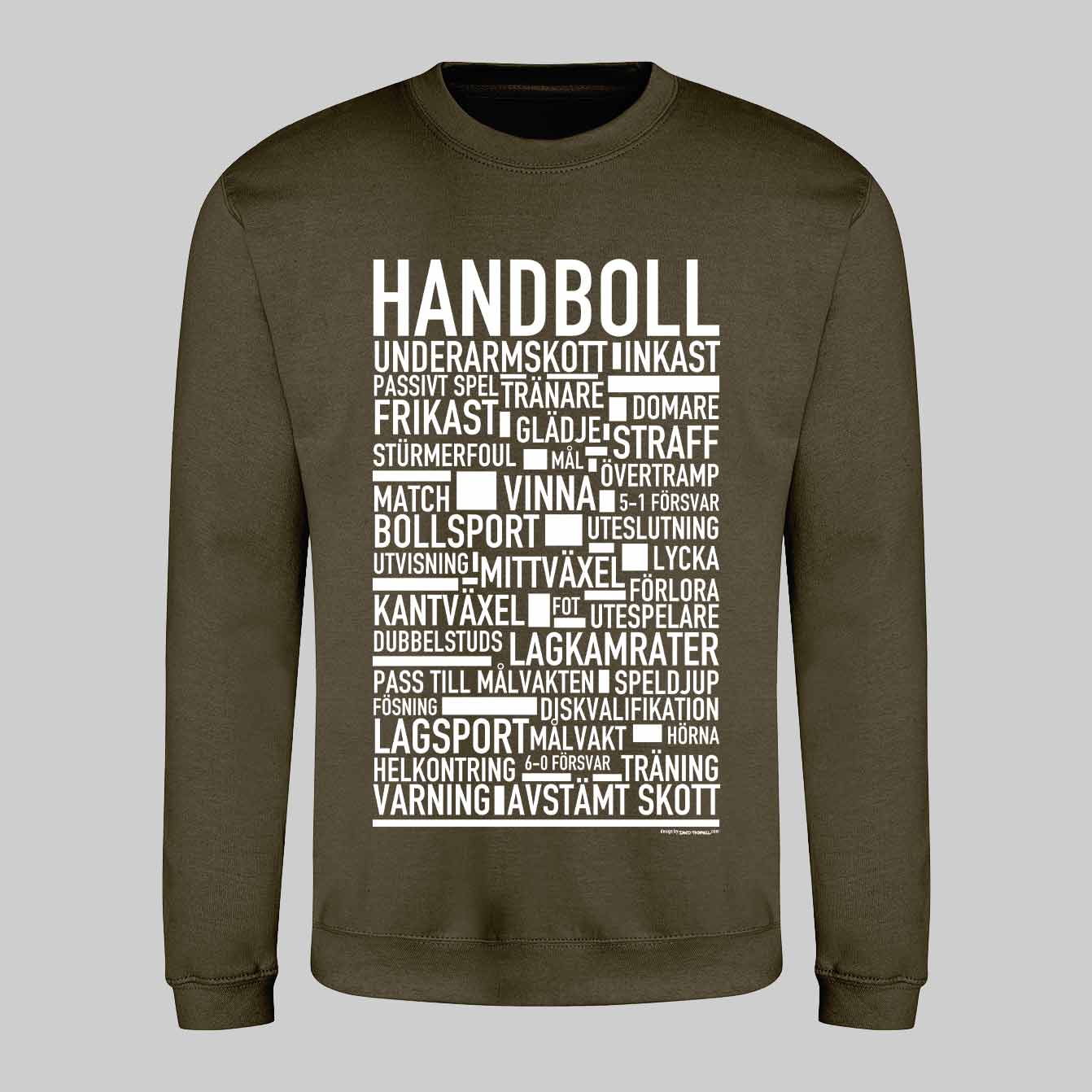 Handboll Text Sweatshirt