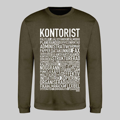 Kontorist Text Sweatshirt