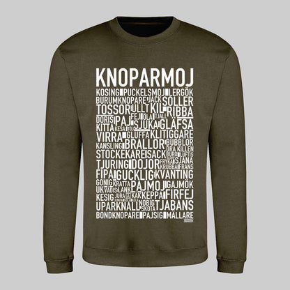Knoparmoj Dialekt Text Sweatshirt