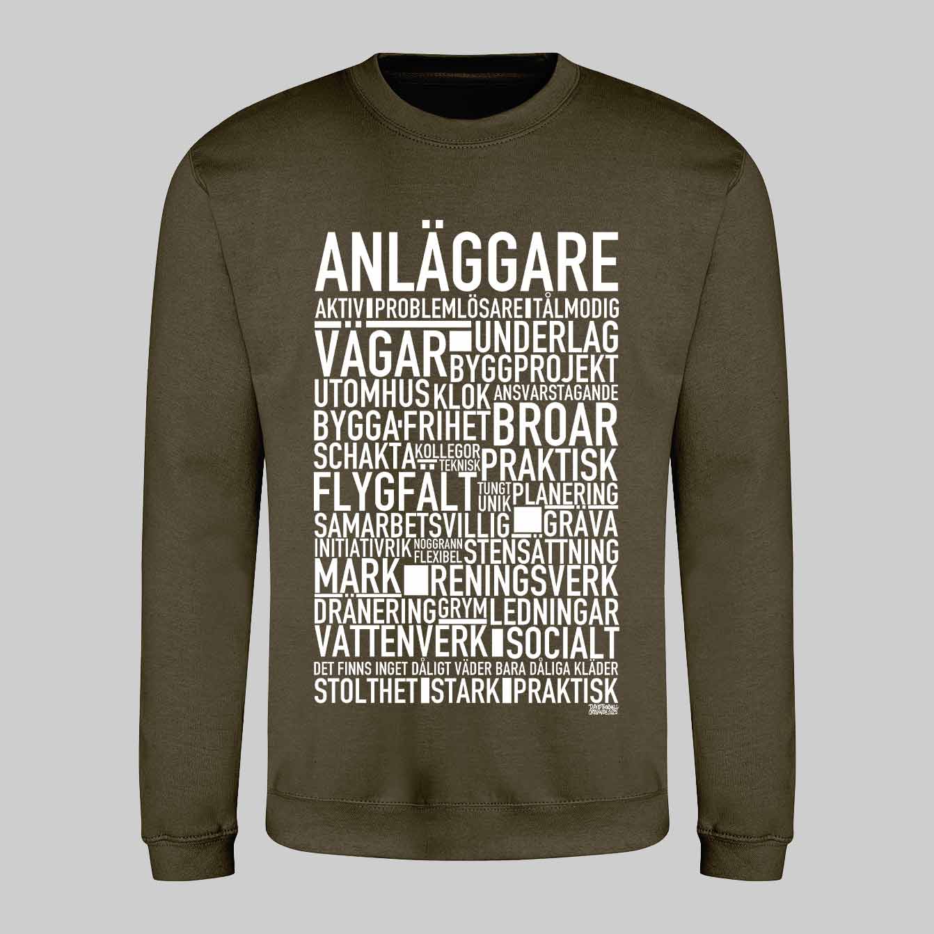 Anläggare Text Sweatshirt