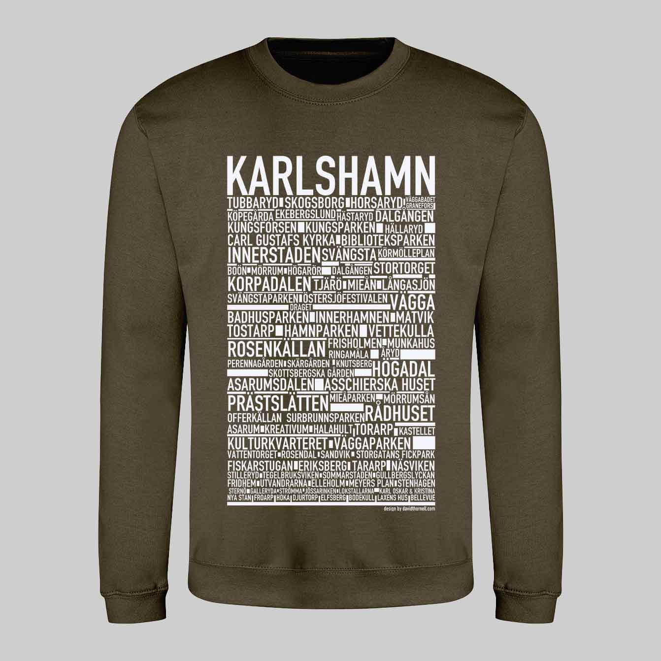 Karlshamn Text Sweatshirt