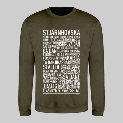 Stjärnhovska Dialekt Text Sweatshirt