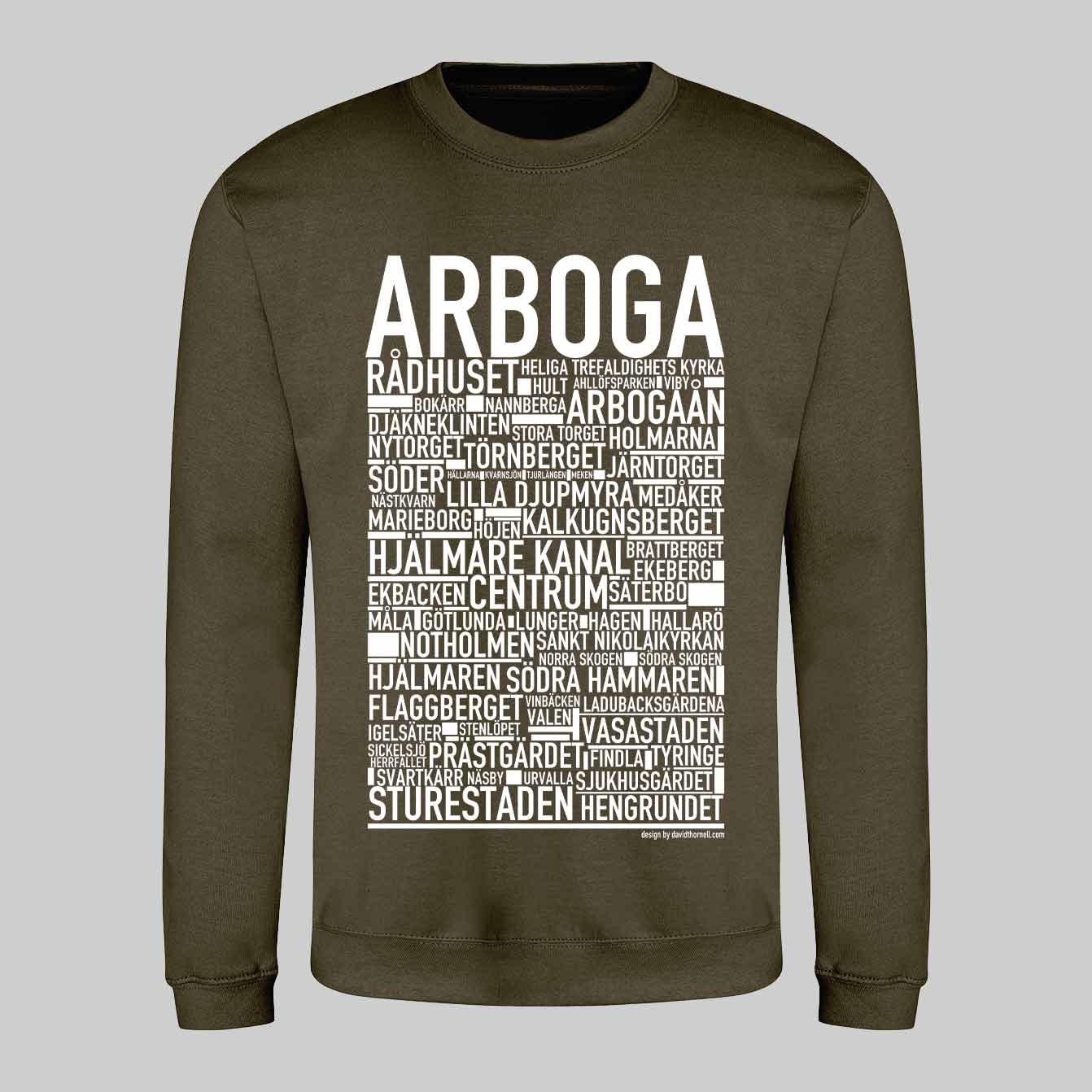 Arboga Text Sweatshirt