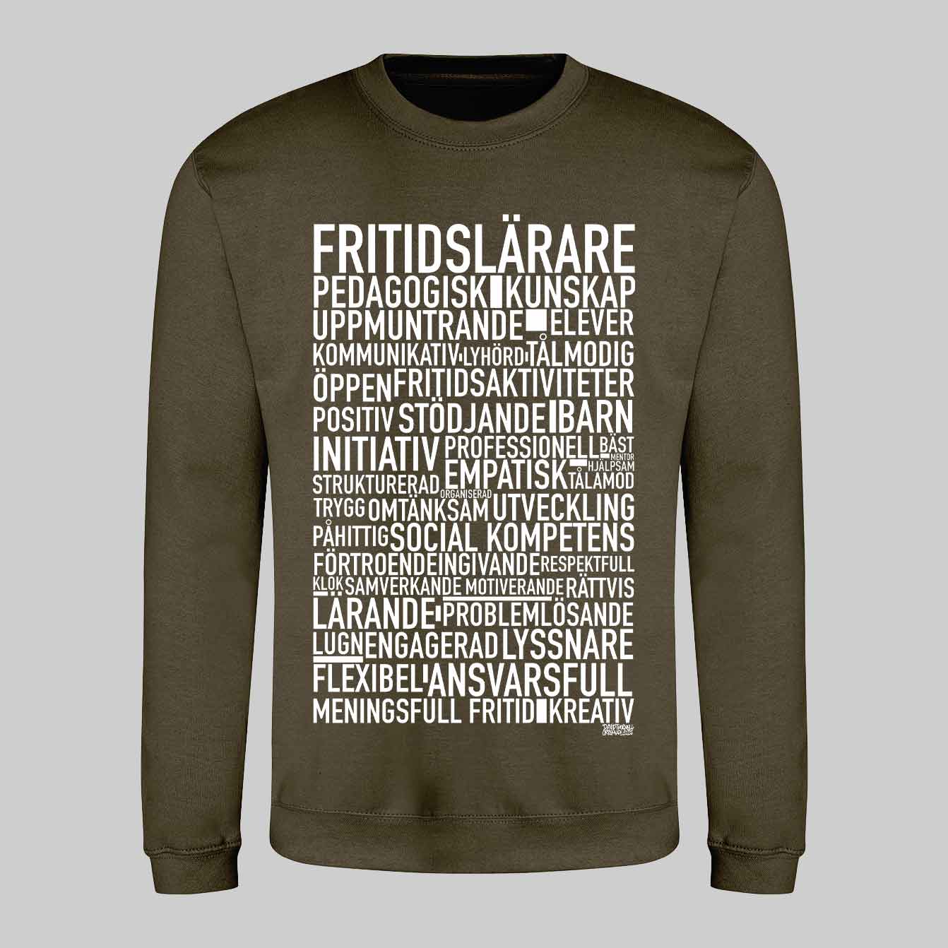 Fritidslärare 2025 Text Sweatshirt