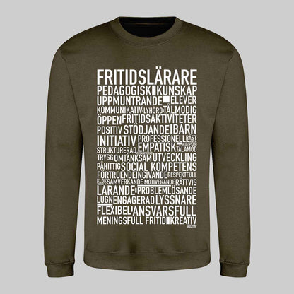 Fritidslärare 2025 Text Sweatshirt