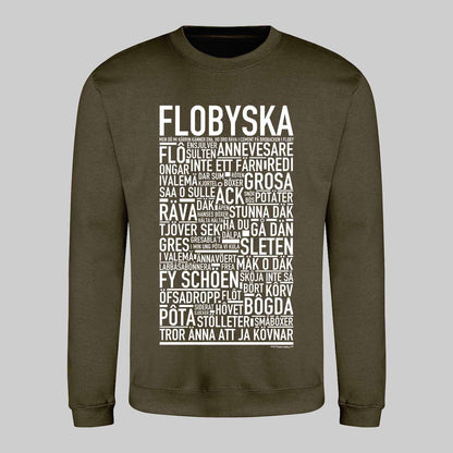 Flobyska Dialekt Text Sweatshirt