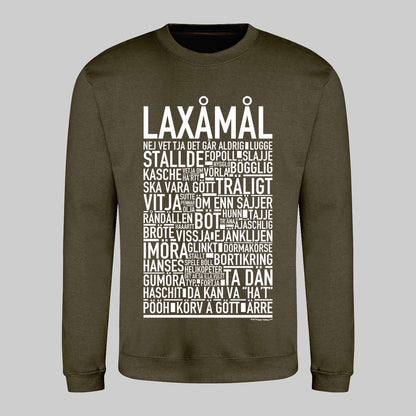 Laxåmål Dialekt Text Sweatshirt