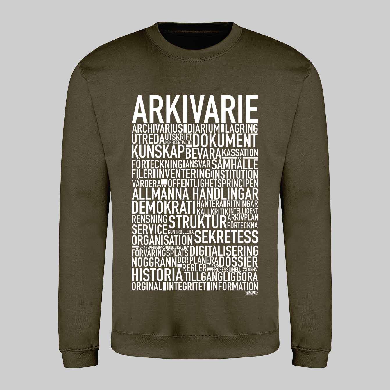 Arkivarie 2025 Text Sweatshirt
