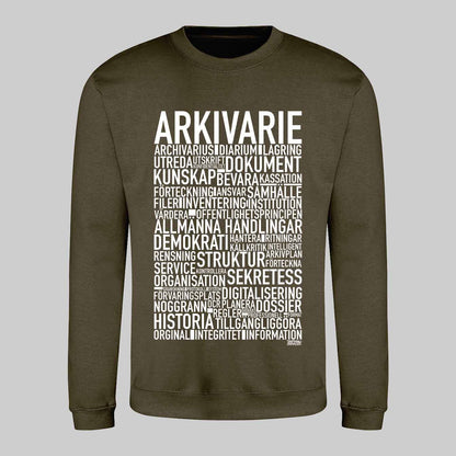 Arkivarie 2025 Text Sweatshirt