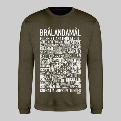 Brålandamål Dialekt Text Sweatshirt