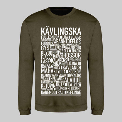Kävlingska Dialekt Text Sweatshirt