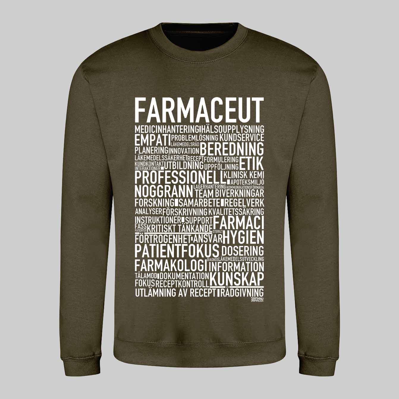 Farmaceut Text Sweatshirt