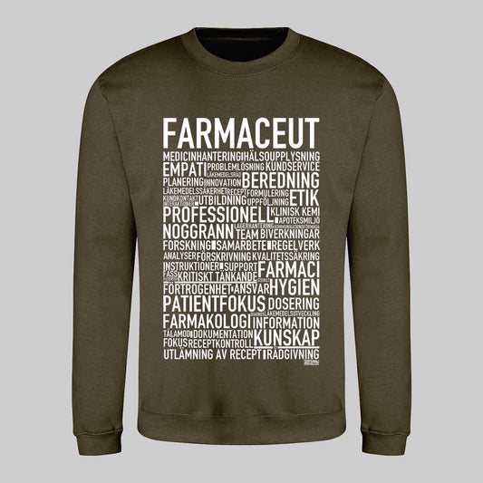 Farmaceut Text Sweatshirt