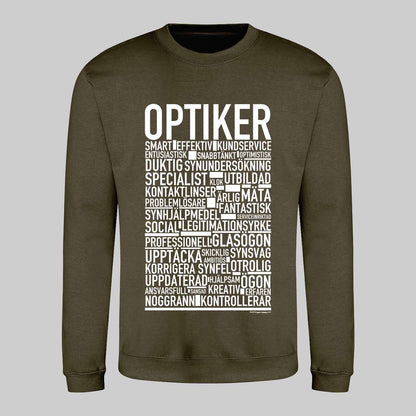 Optiker Text Sweatshirt