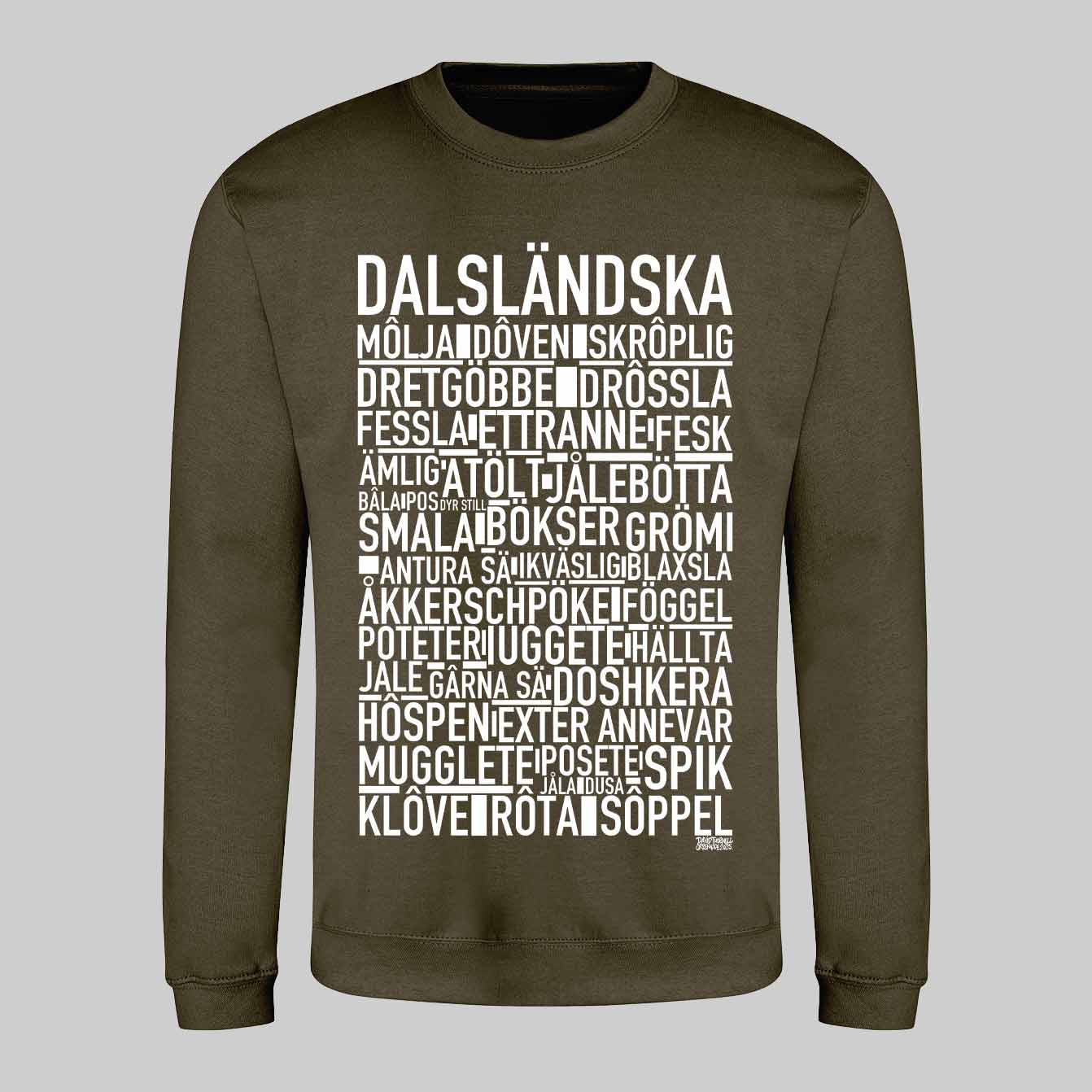 Dalsländska Dialekt Sweatshirt