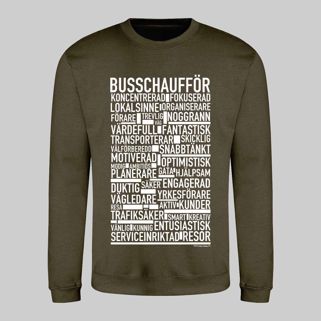 Busschaufför Text Sweatshirt
