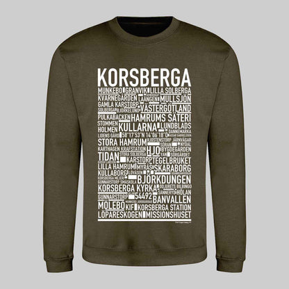 Korsberga Text Sweatshirt