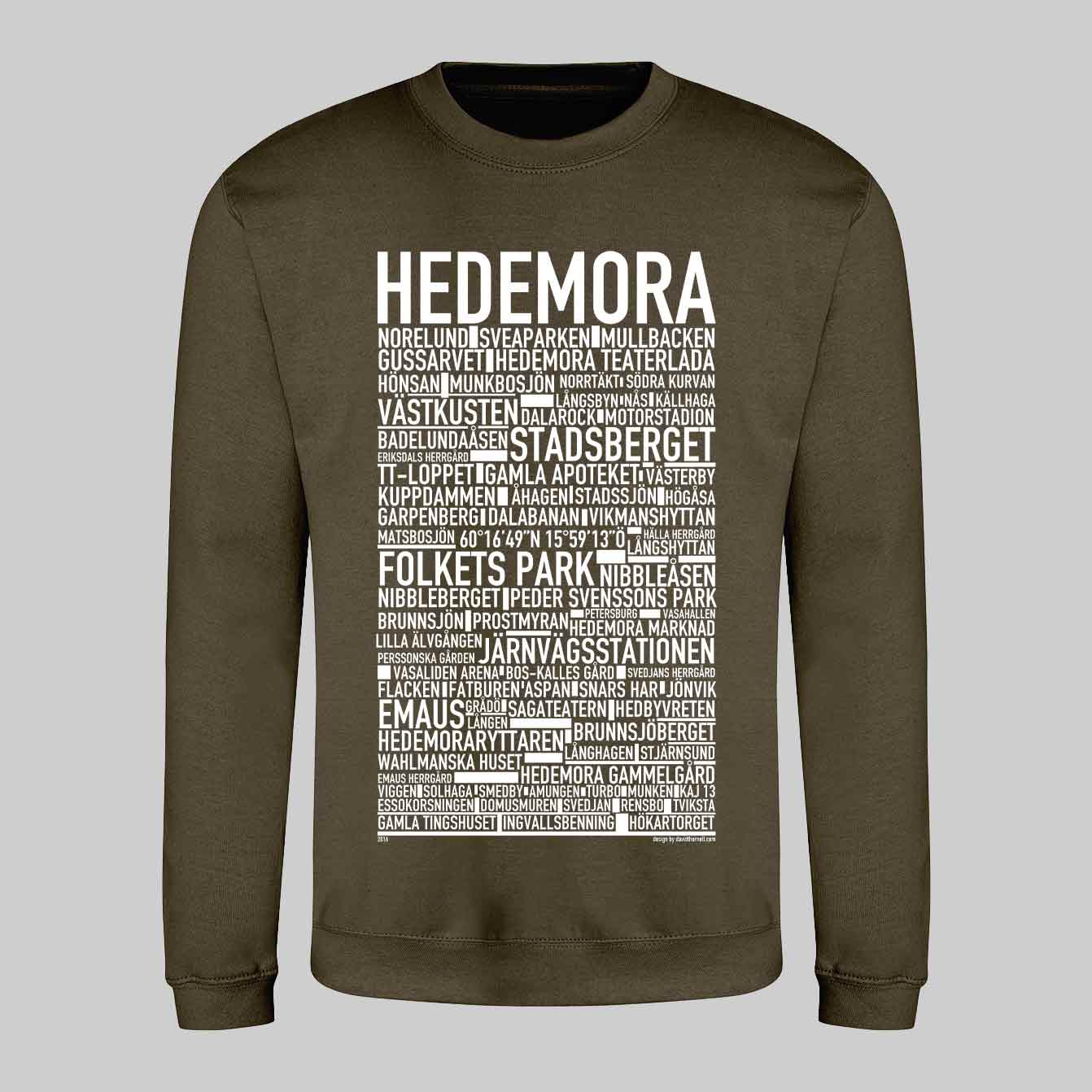 Hedemora Text Sweatshirt