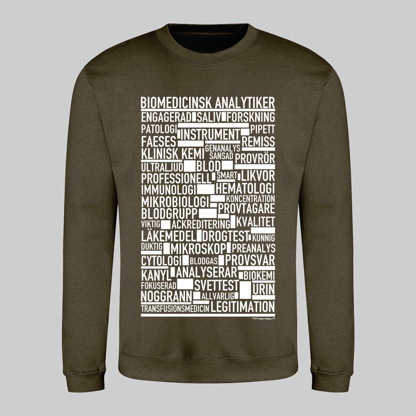 Biomedicinsk Analytiker Text Sweatshirt