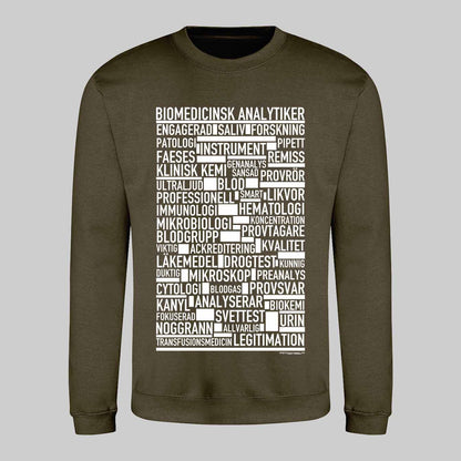 Biomedicinsk Analytiker Text Sweatshirt
